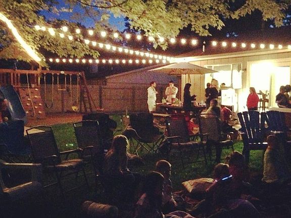 Fun backyard parties