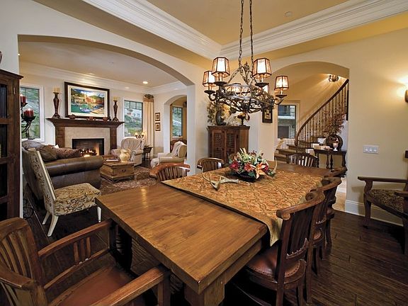 Formal living and dining room