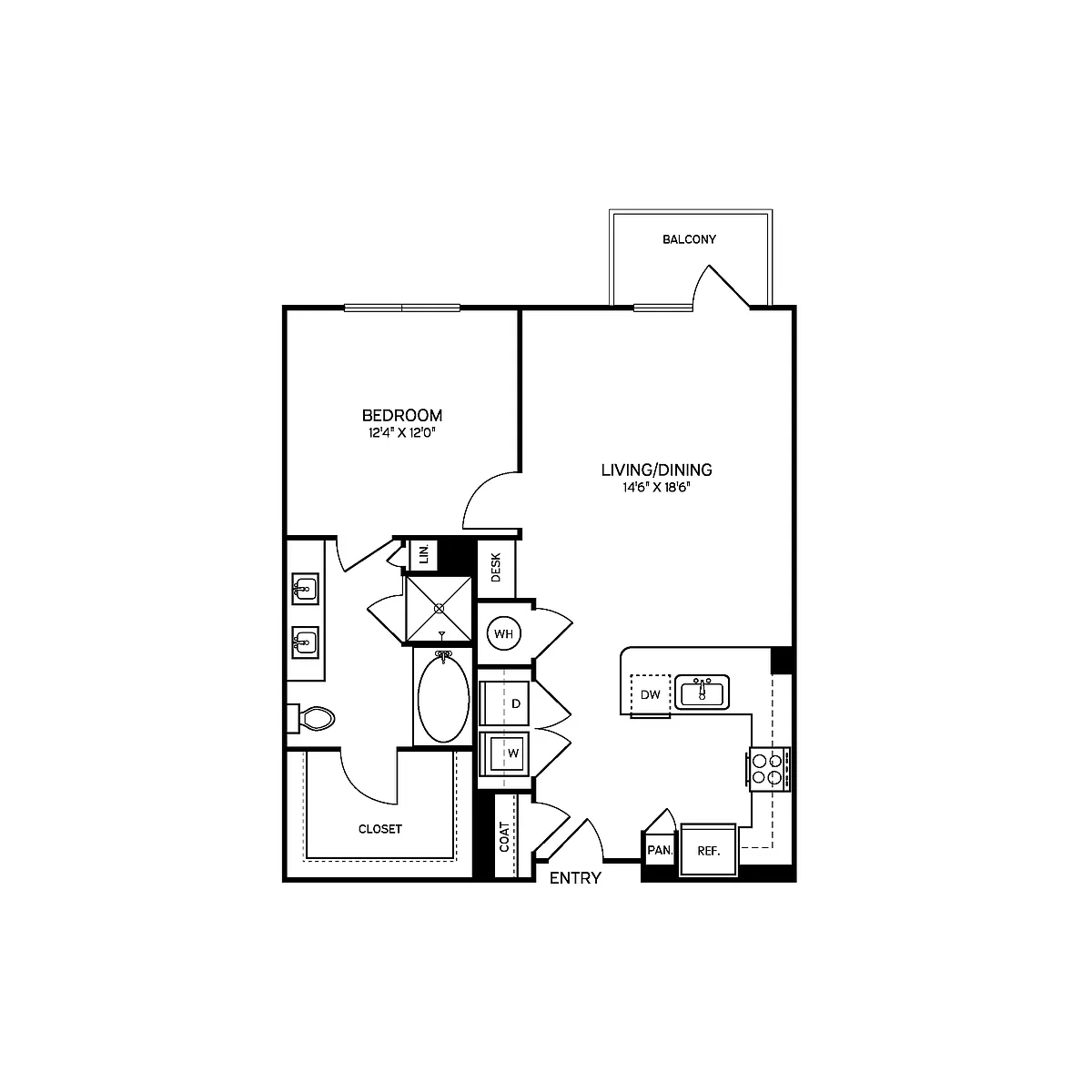 Floor plan A6