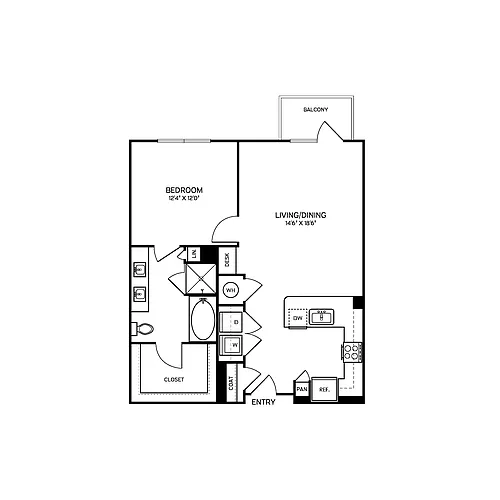 Floor plan A6
