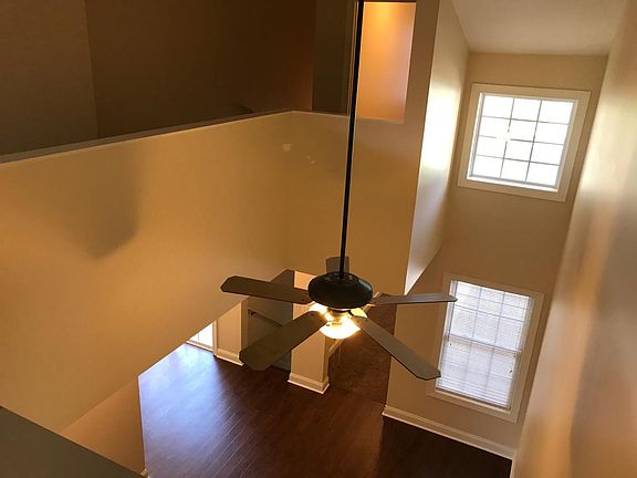 Looking from loft to living room