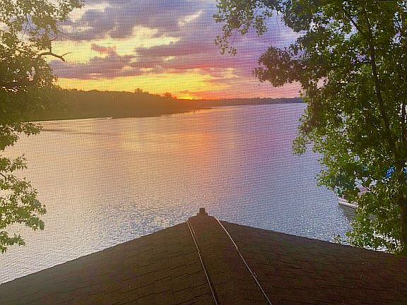 View from master bedroom 