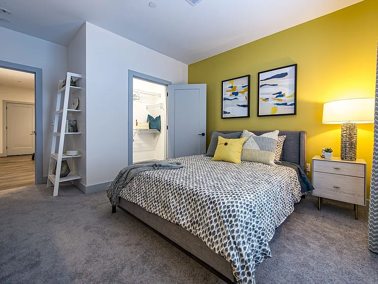 Bedroom With Closet Space