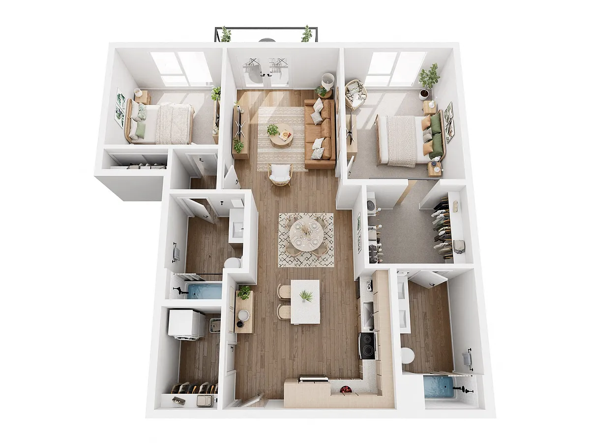 Floor plan B1