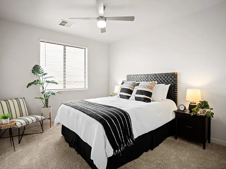 Bedroom with Natural Light