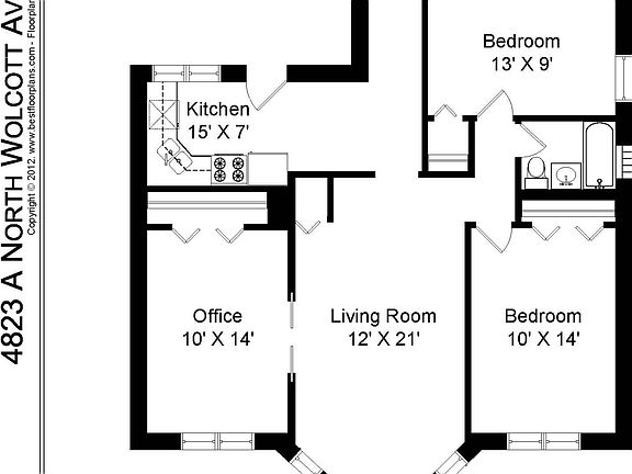 5th image of 4817 N Wolcott Ave #4823-1A