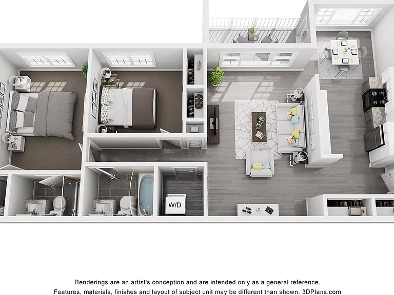 Sussex Square_Unit F6_2 Bed Sussex Square_Unit F6_2 Bed