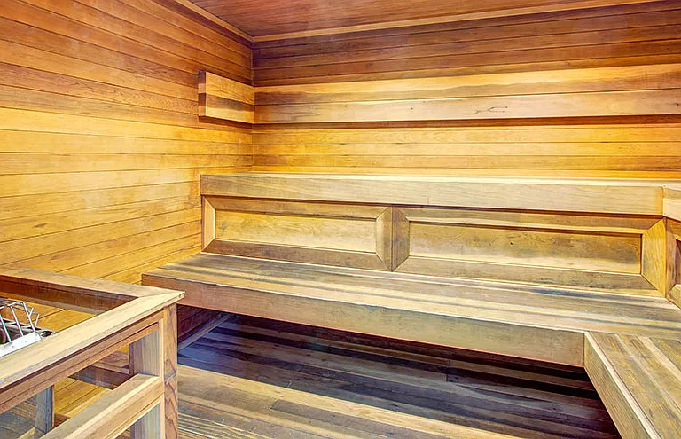 Relaxing Dry Sauna