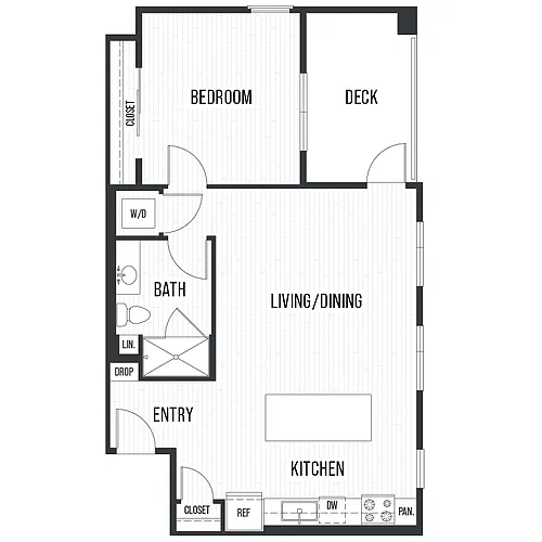 Floor plan Plan 1C