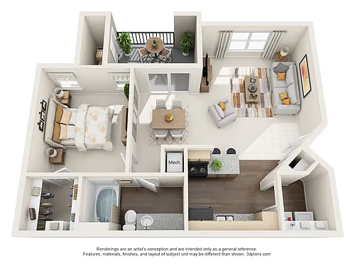 Floor plan A1