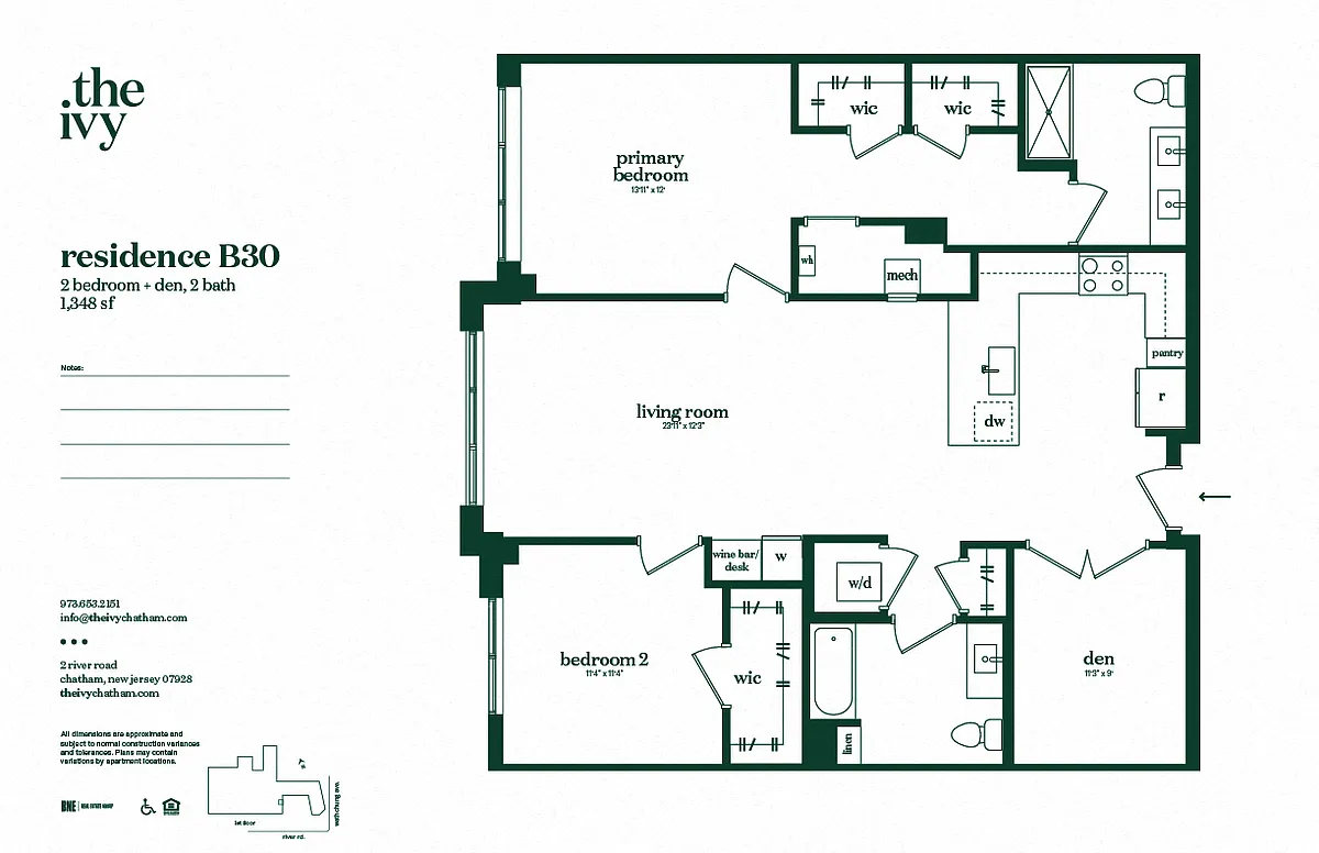 Floor plan B30