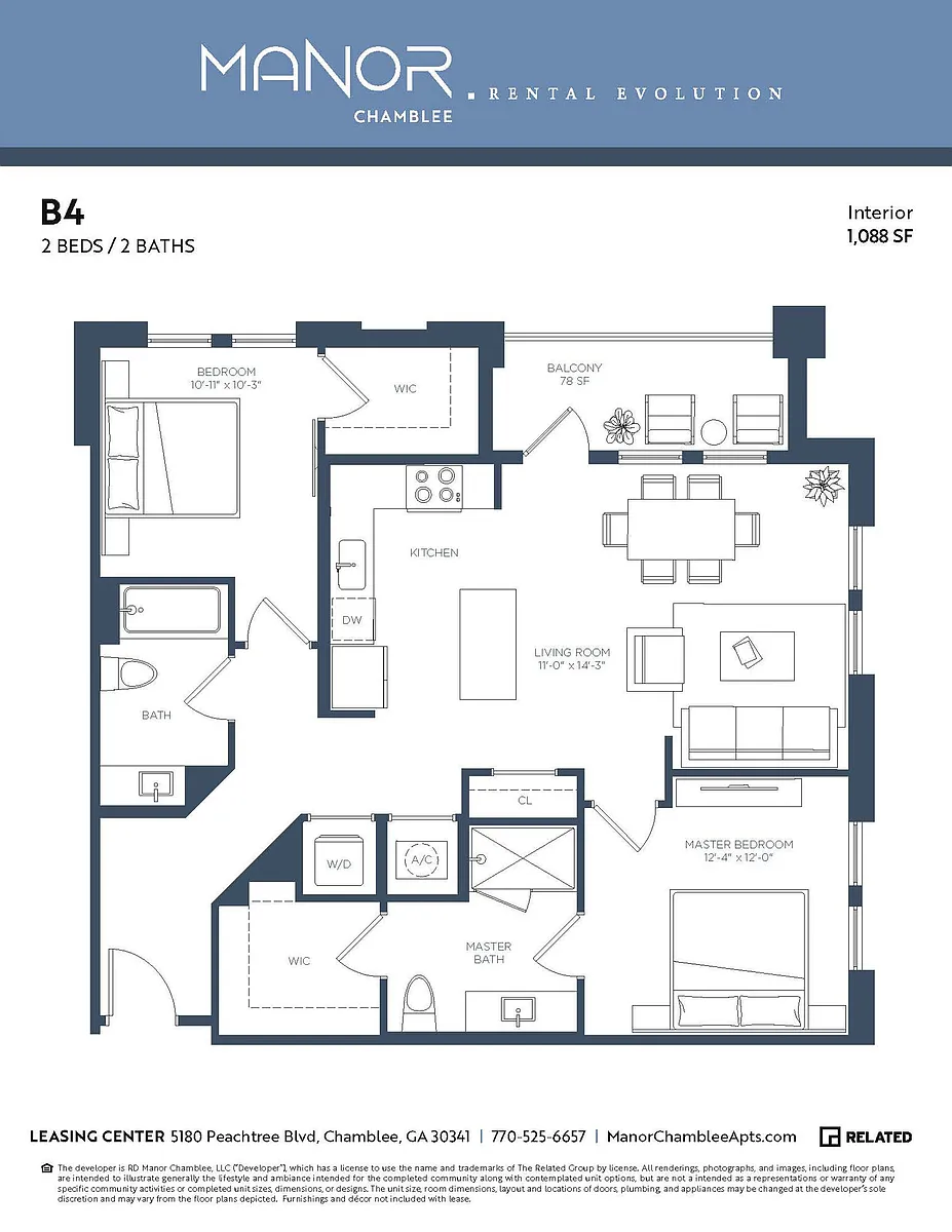 Floor plan B4