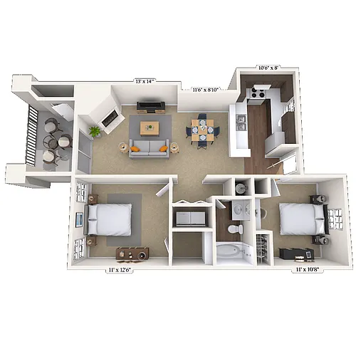 Floor plan Stonehenge I