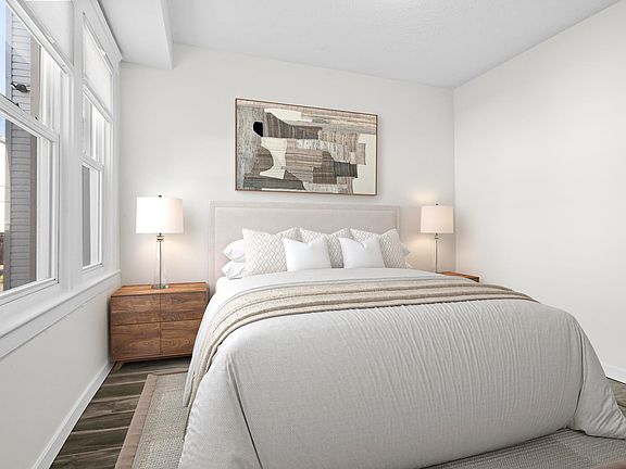 Comfortable, cozy bedroom. (Unit is leased unfurnished)