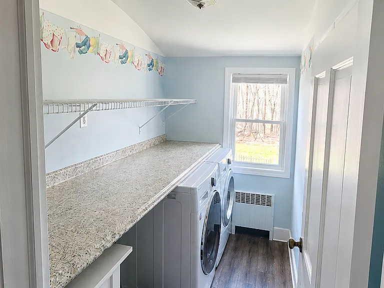 1st Floor Laundry. Also has a view to the backyard.