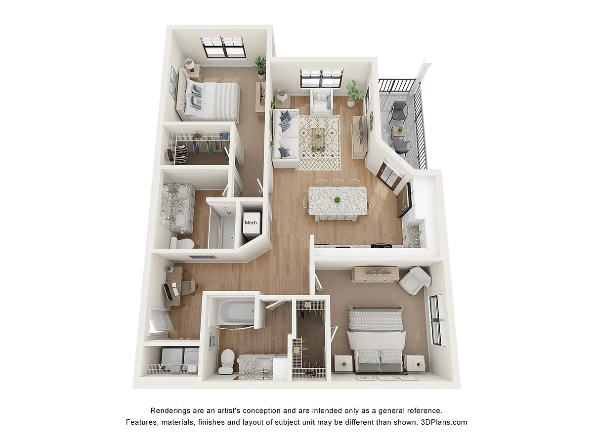 Floor plan The Ironwood