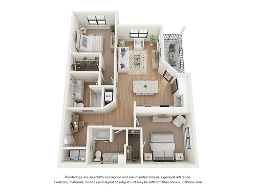 Floor plan The Ironwood