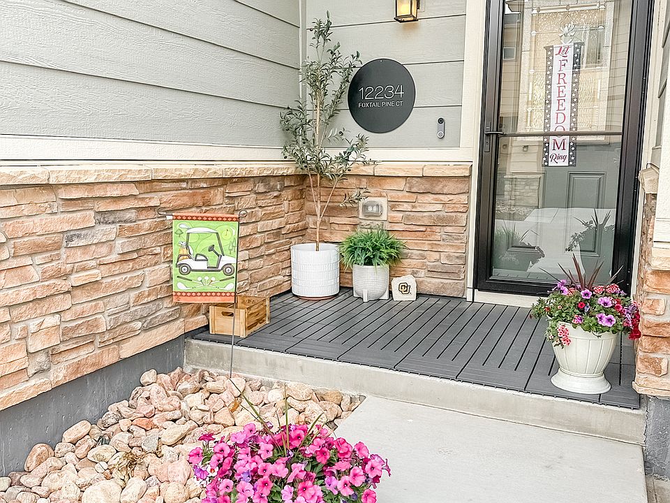 Front Door Entrance & Patio