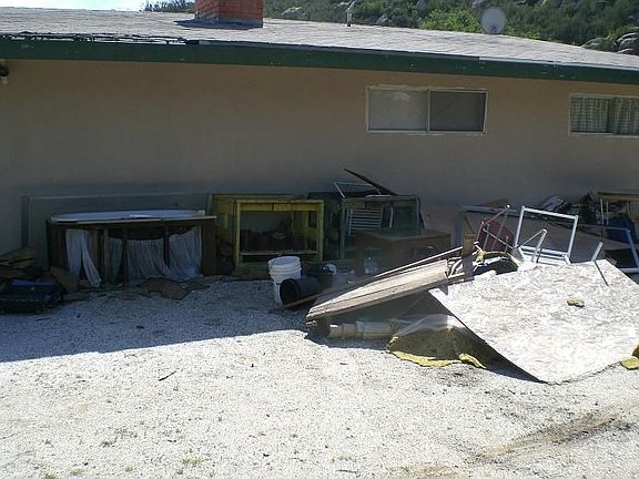 bedroom windows on right