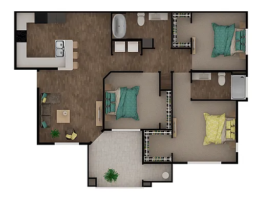 Floor plan Willow