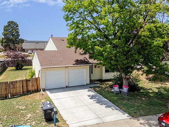 Backyard with deck and pergola