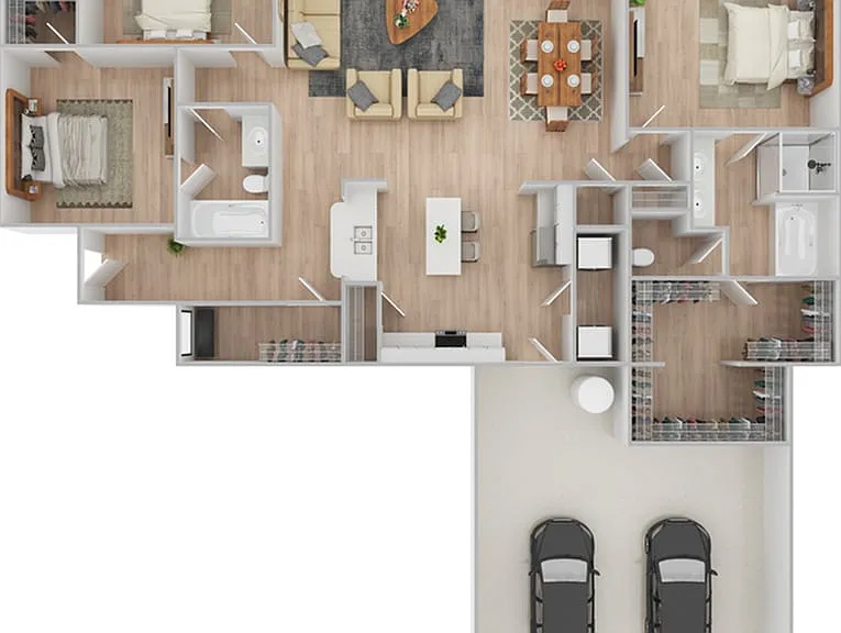 3 Bedroom | 2 Bath | 1586 SF | Renovated 3 Bedroom | 2 Bath | 1586 SF | Renovated