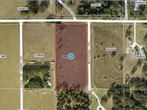Mustang Trl Lot 1, Weirsdale, FL 32195