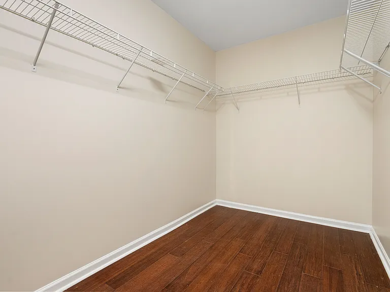 Master walk in closet
