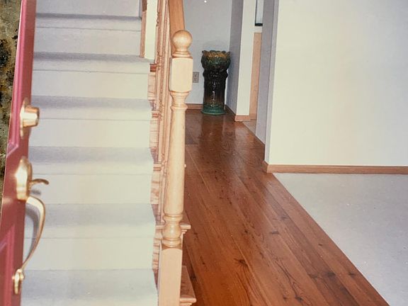 Stairs to the 3 bedrooms
