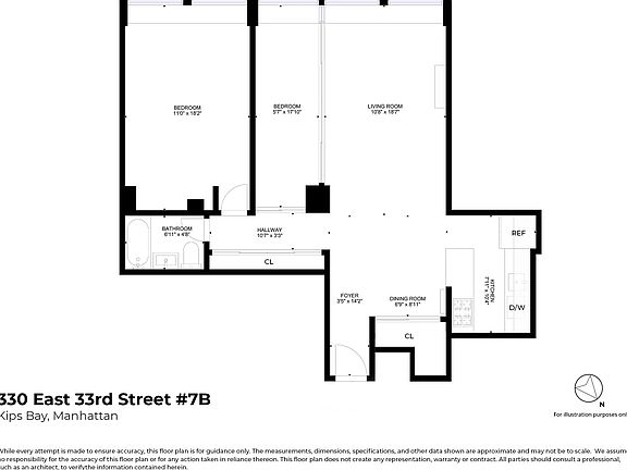 2nd image of 330 E 33rd St APT 7B