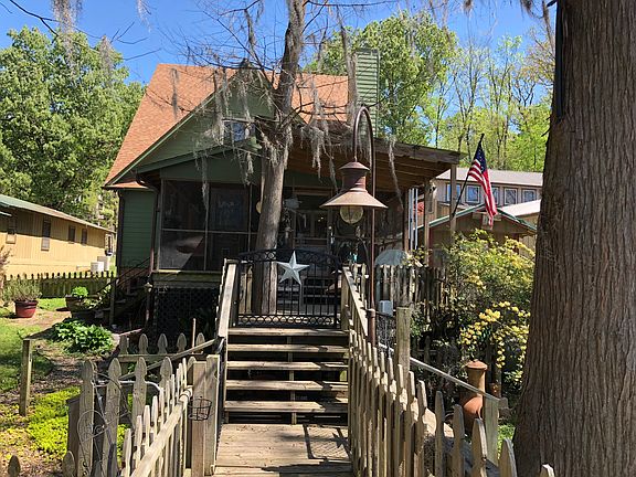 View of home from pier 