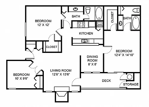 Floor plan B2D