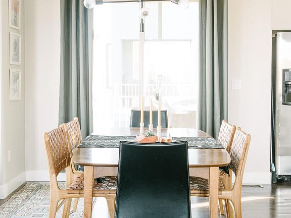 View to back patio and natural sunlight.
