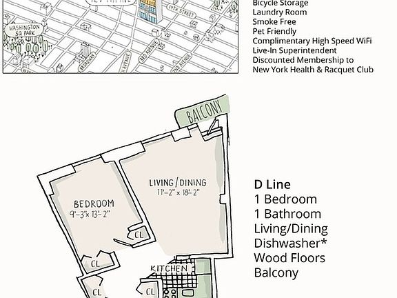 2nd image of 127 4th Ave APT 2D