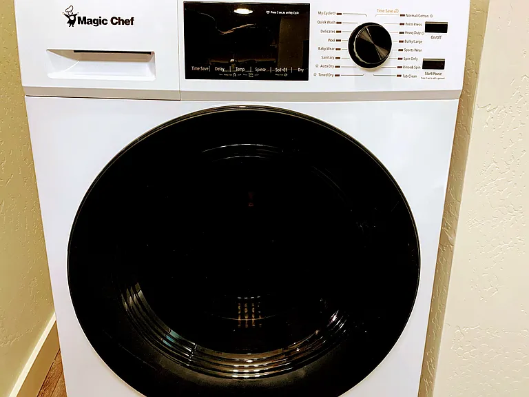 All-in-One washer and dryer unit.