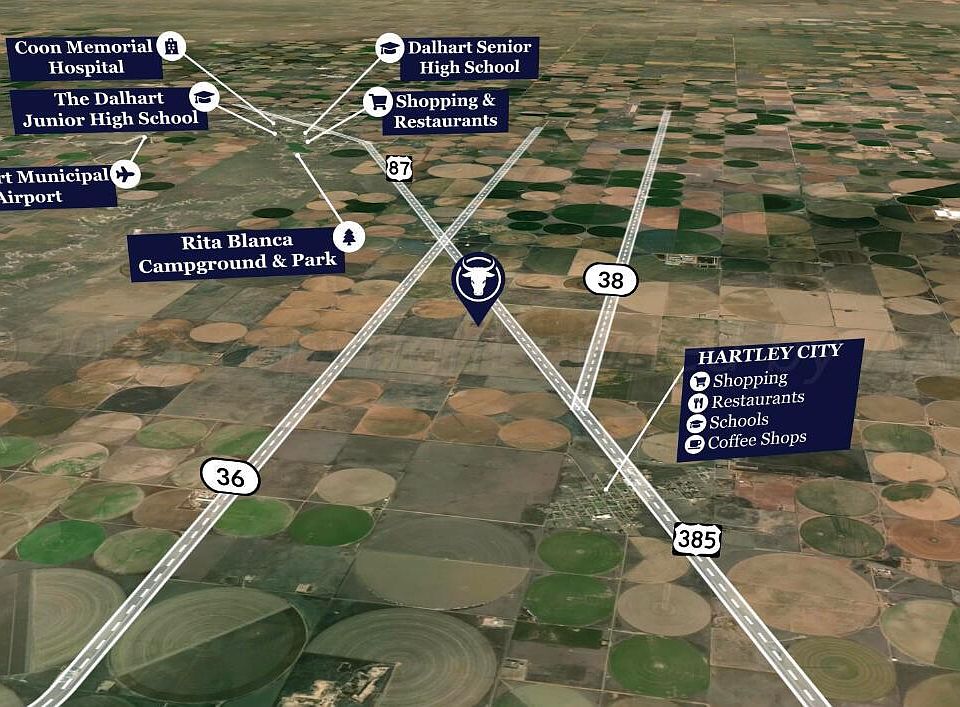 Tracts 1 13 Blackberry & Strawberry Ln, Dalhart, TX 79022 MLS 23