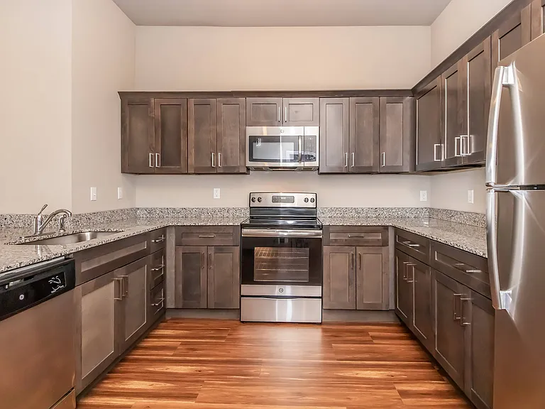 Cambium Apartments 1 Bedroom Kitchen