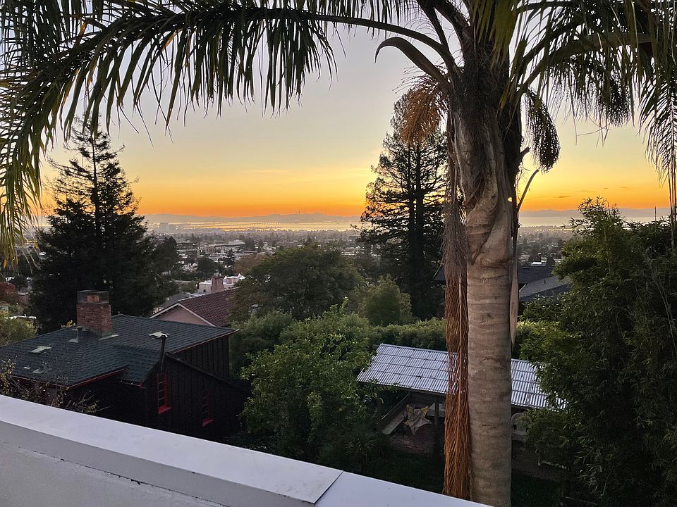 View from upstairs terrace