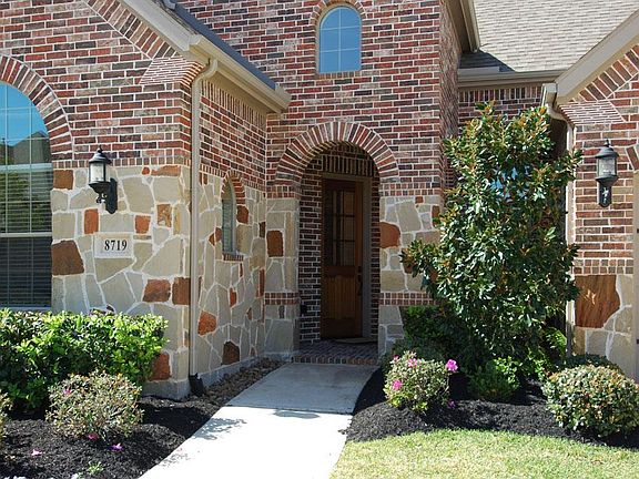 Beautiful Brick and Stone Elevation.