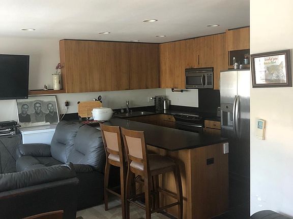 Kitchen and living room