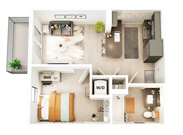 Floor plan A1