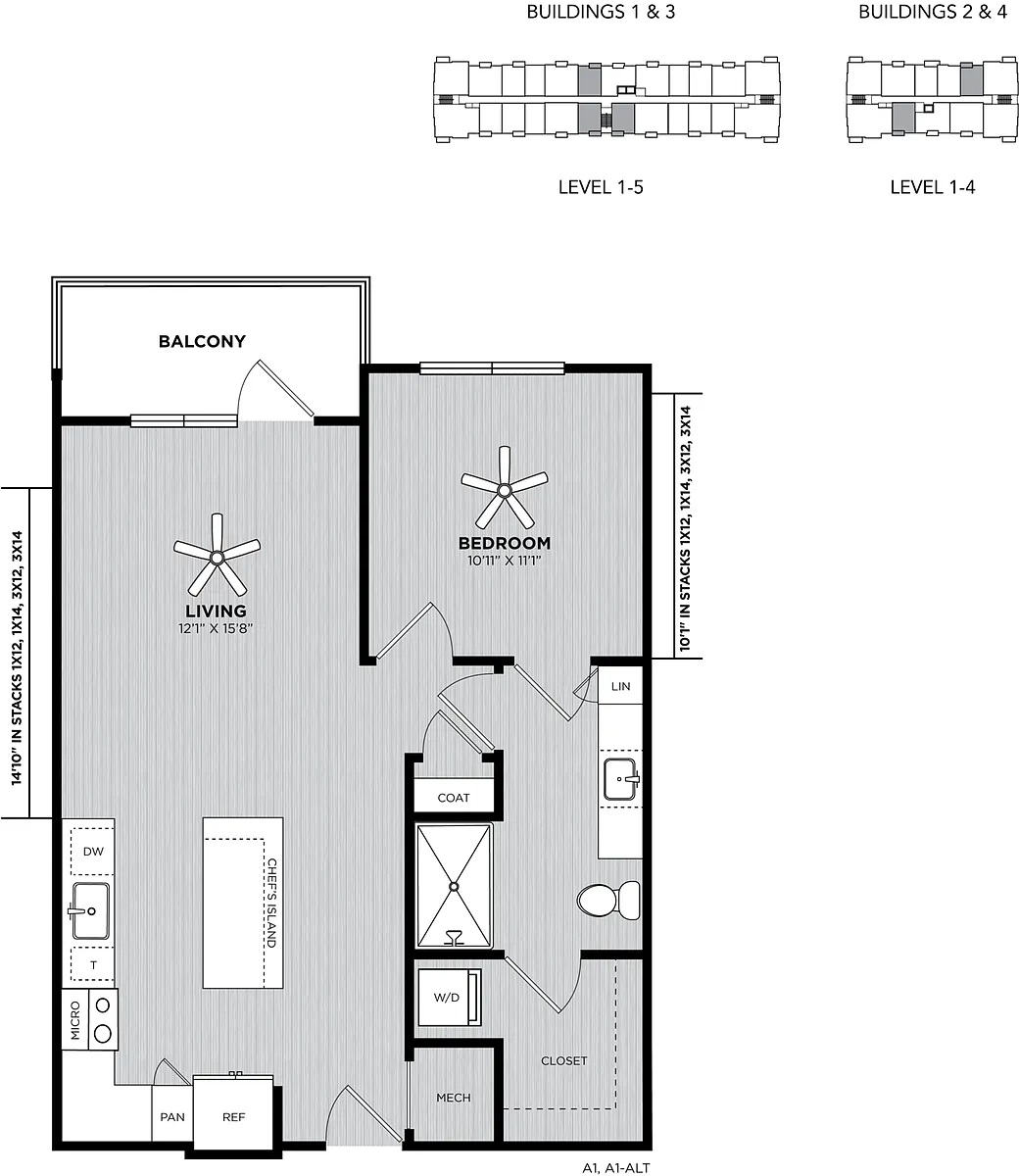 Floor plan A1