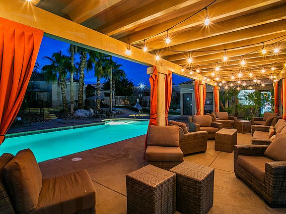 Poolside Cabanas