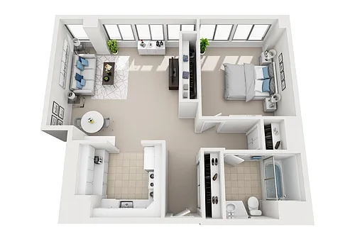 Floor plan Model F