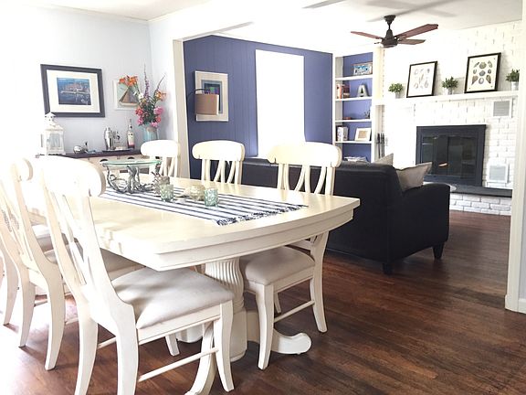 Dining room & living room