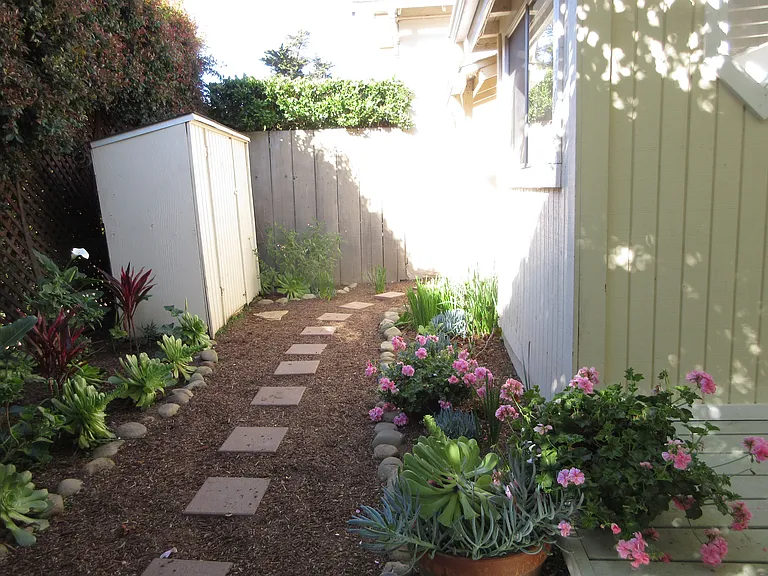 Large storage Shed and separate area for your bike