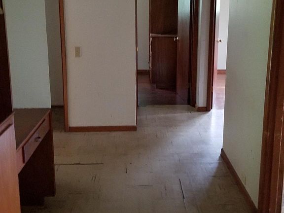 Hall with built in desk