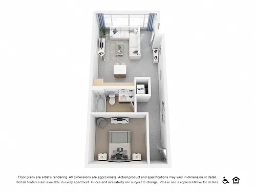 Floor plan Live / Work