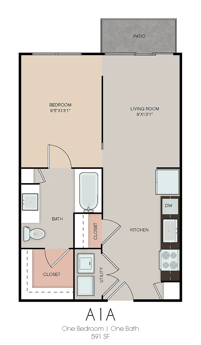 Floor plan A1A