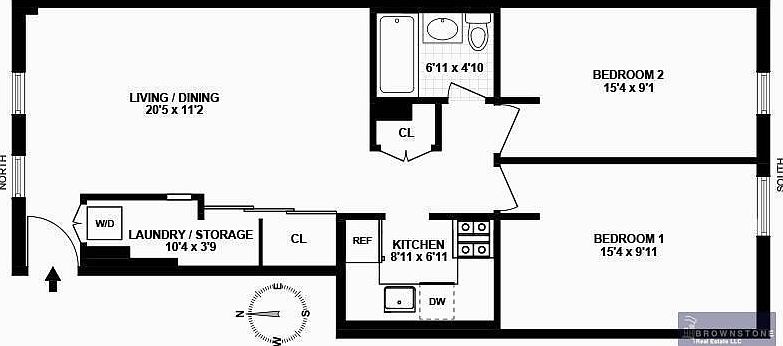 1st image of 84 President St #12A1